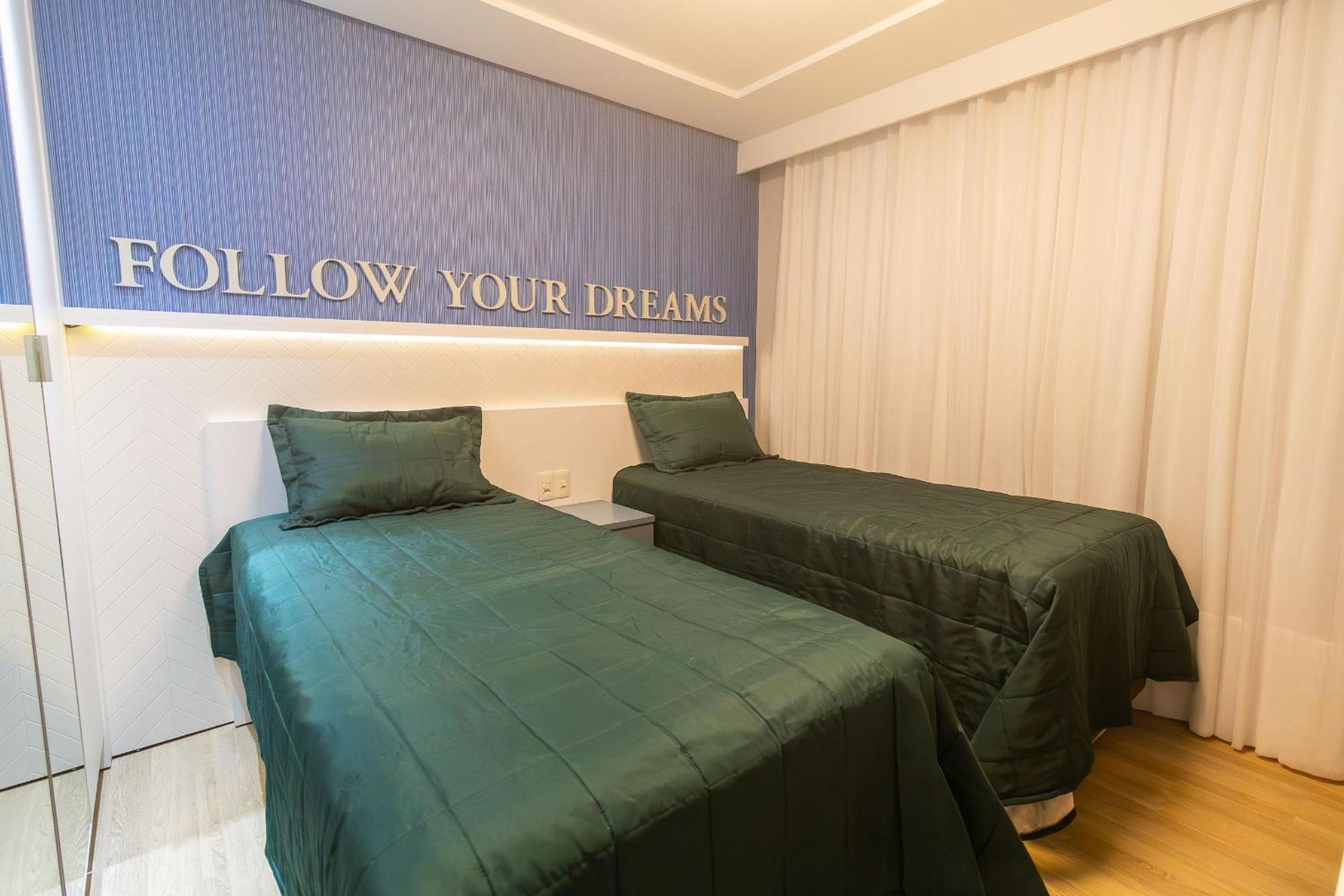 Varandas Do Atlantico 101A - Excelente Apartamento Em Condominio De Luxo A Beira Mar - Piscina Climatizada - Academia - ボンビーニャス エクステリア 写真