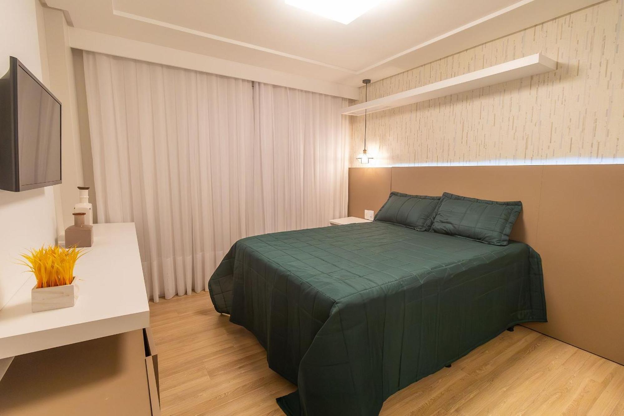 Varandas Do Atlantico 101A - Excelente Apartamento Em Condominio De Luxo A Beira Mar - Piscina Climatizada - Academia - ボンビーニャス エクステリア 写真