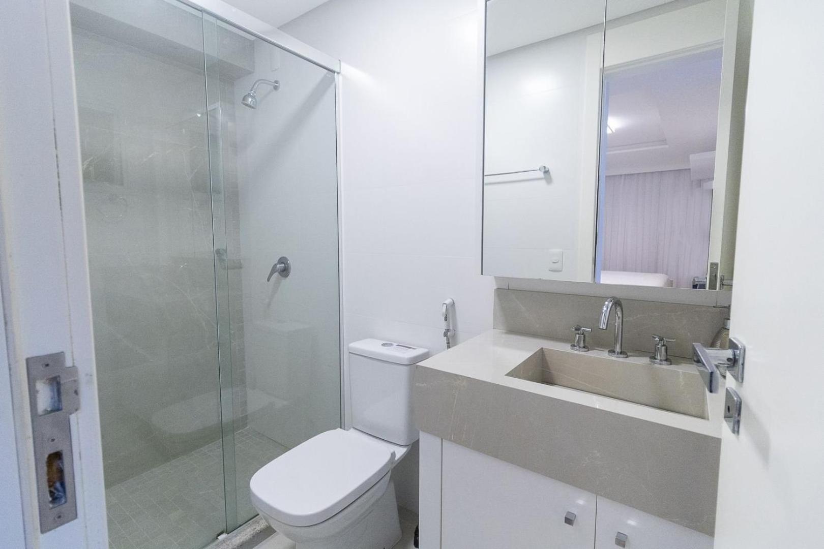 Varandas Do Atlantico 101A - Excelente Apartamento Em Condominio De Luxo A Beira Mar - Piscina Climatizada - Academia - ボンビーニャス エクステリア 写真