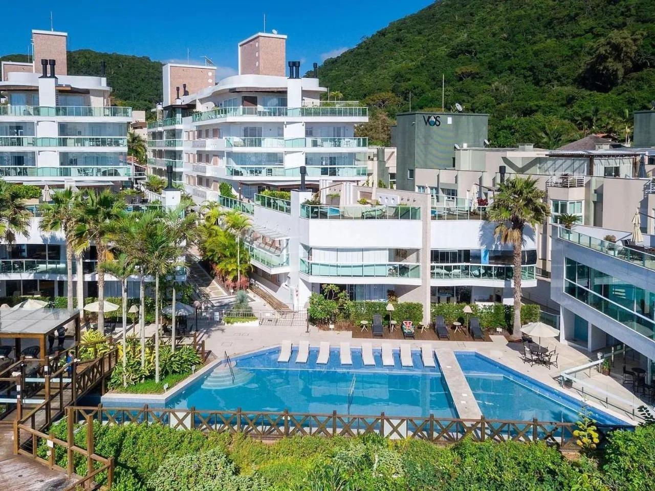 Varandas Do Atlantico 101A - Excelente Apartamento Em Condominio De Luxo A Beira Mar - Piscina Climatizada - Academia - ボンビーニャス エクステリア 写真