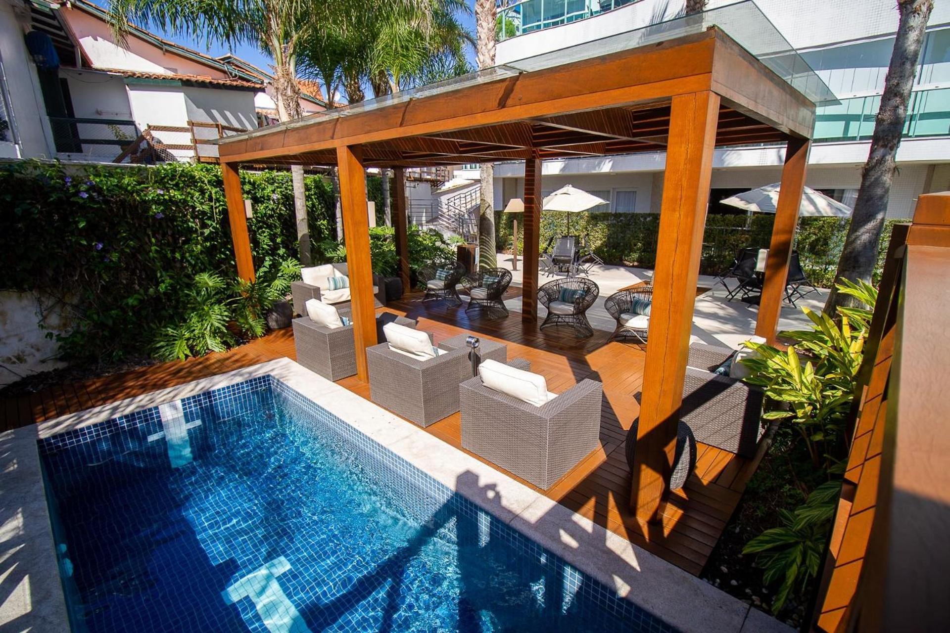 Varandas Do Atlantico 101A - Excelente Apartamento Em Condominio De Luxo A Beira Mar - Piscina Climatizada - Academia - ボンビーニャス エクステリア 写真