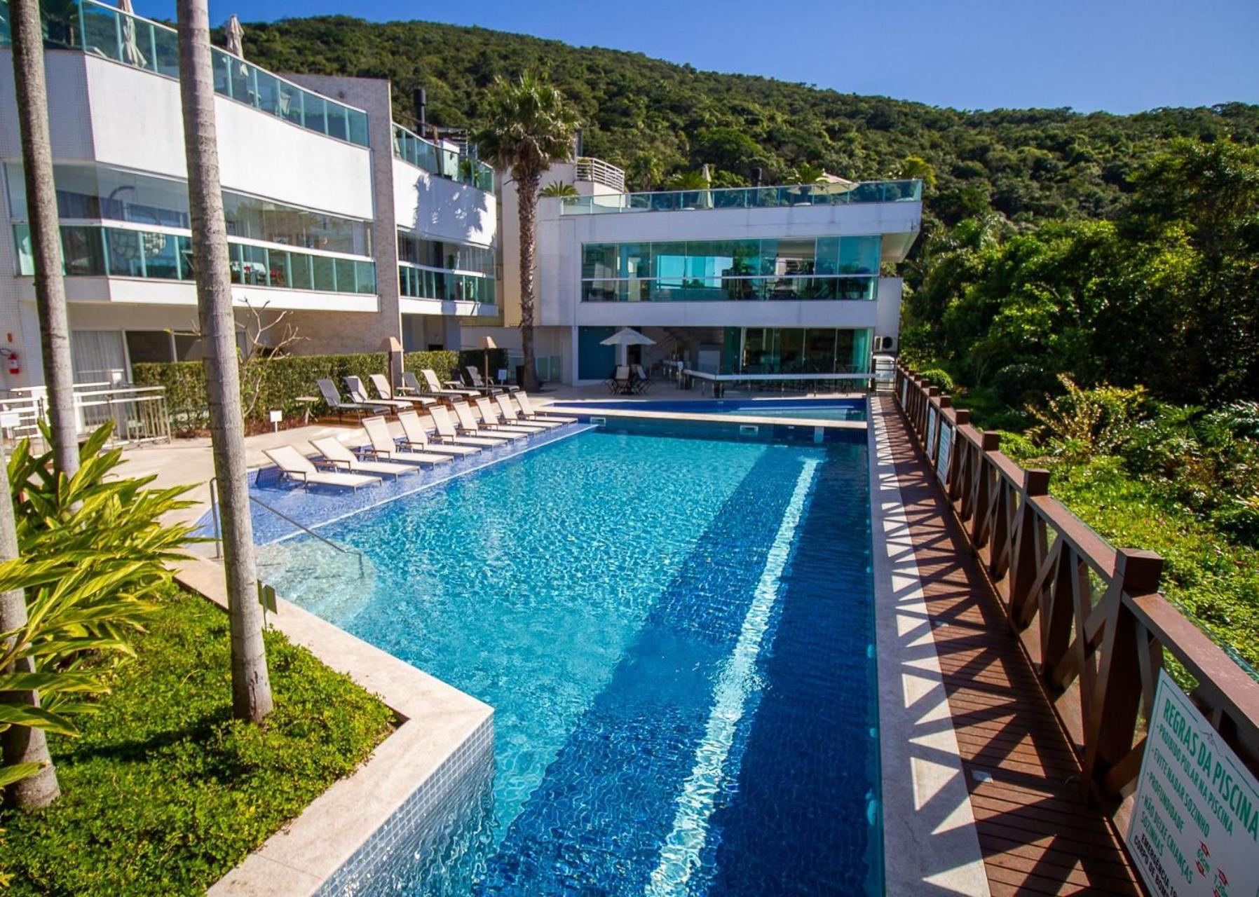 Varandas Do Atlantico 101A - Excelente Apartamento Em Condominio De Luxo A Beira Mar - Piscina Climatizada - Academia - ボンビーニャス エクステリア 写真