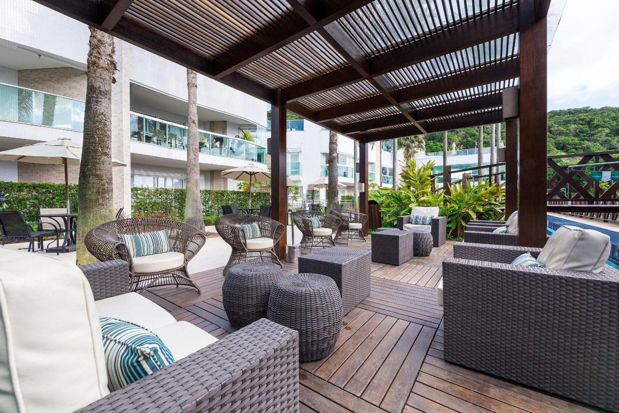 Varandas Do Atlantico 101A - Excelente Apartamento Em Condominio De Luxo A Beira Mar - Piscina Climatizada - Academia - ボンビーニャス エクステリア 写真