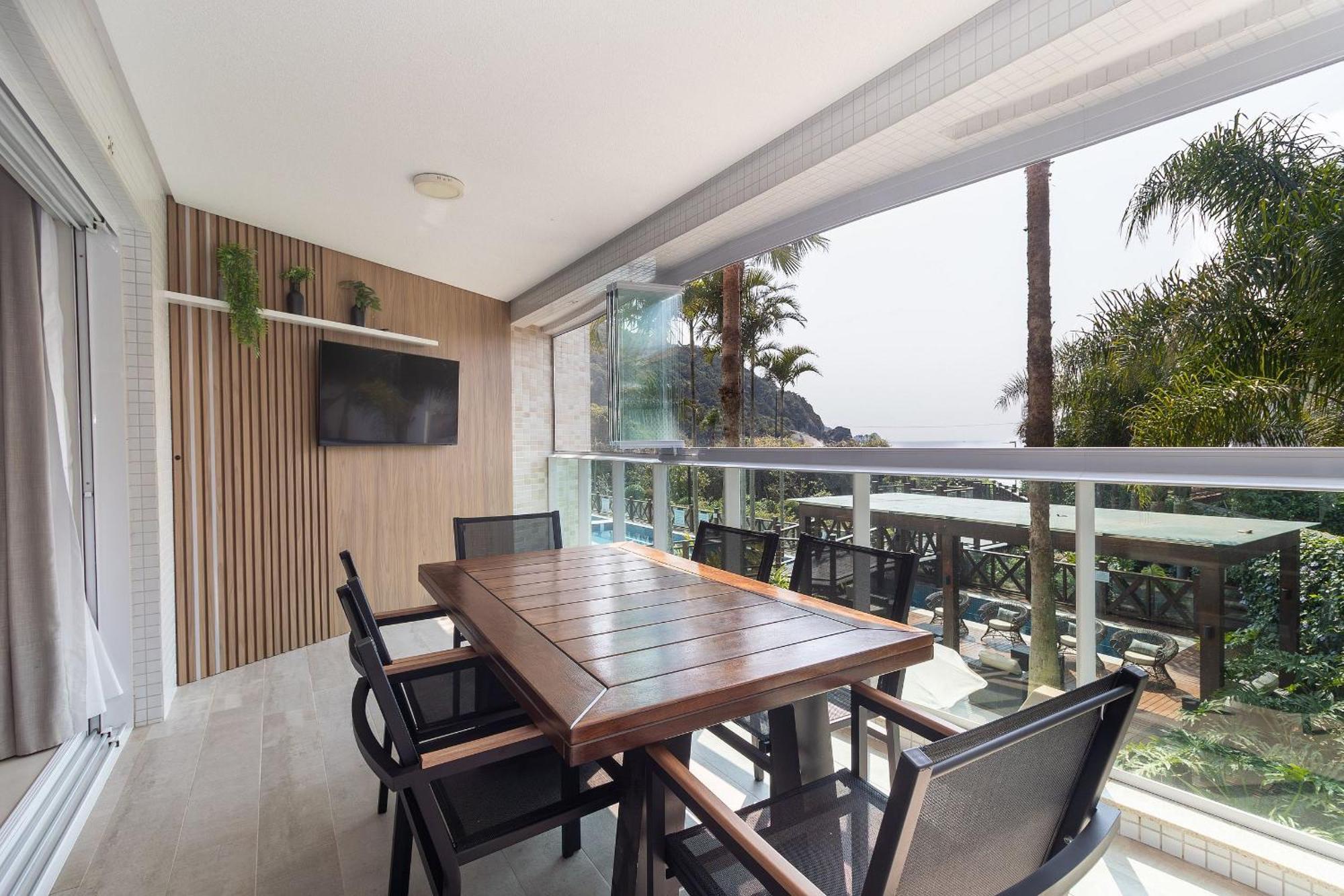 Varandas Do Atlantico 101A - Excelente Apartamento Em Condominio De Luxo A Beira Mar - Piscina Climatizada - Academia - ボンビーニャス エクステリア 写真