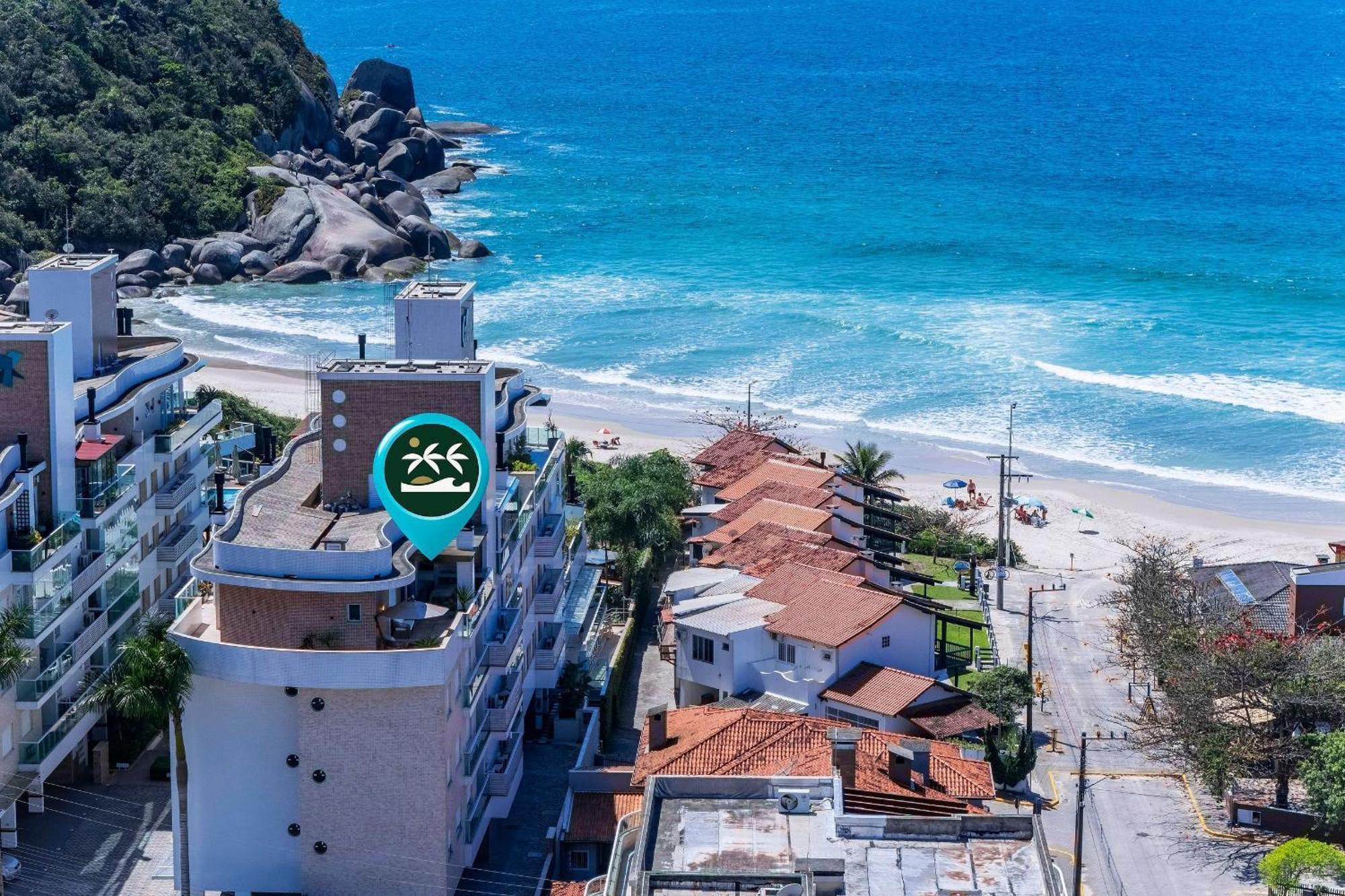 Varandas Do Atlantico 101A - Excelente Apartamento Em Condominio De Luxo A Beira Mar - Piscina Climatizada - Academia - ボンビーニャス エクステリア 写真